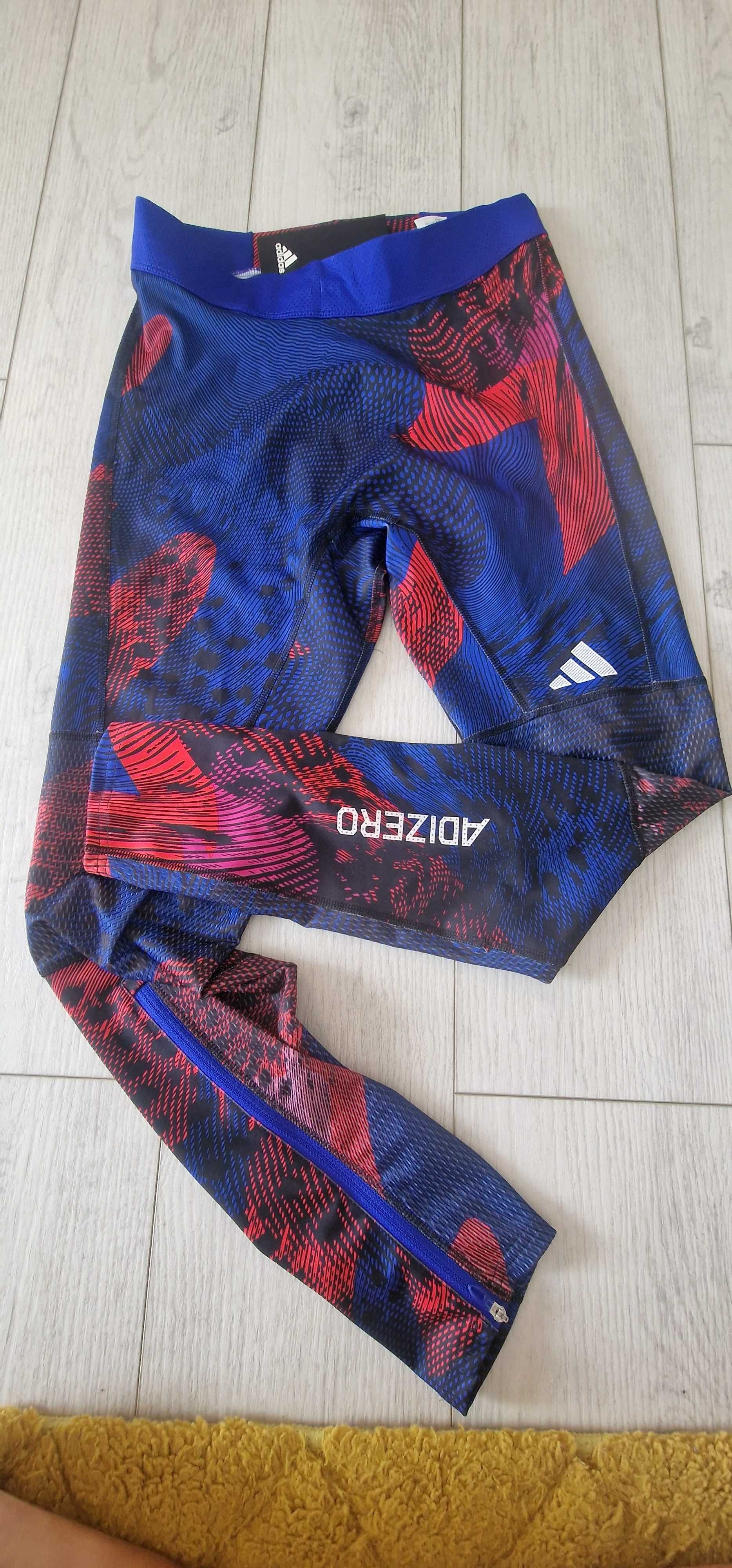 Nowe leginsy biegowe Adidas Adizero M