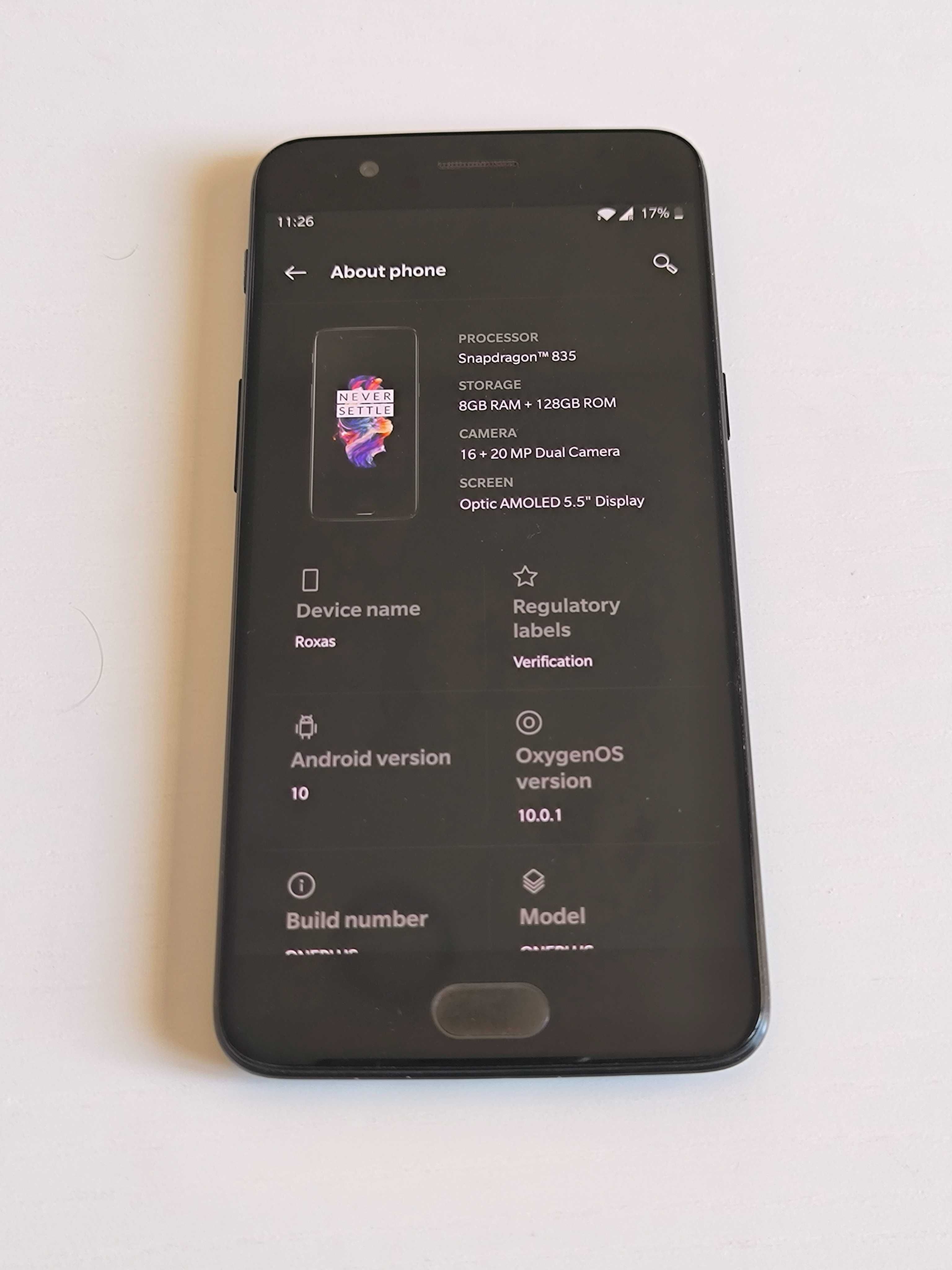 OnePlus 5 A 5_000 128GB