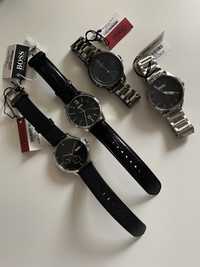Hugo Boss оригинал мужские часы годинник серебристые сріблясті 1530186