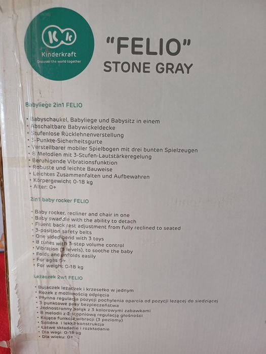 Espreguiçadeira FELIO nova.