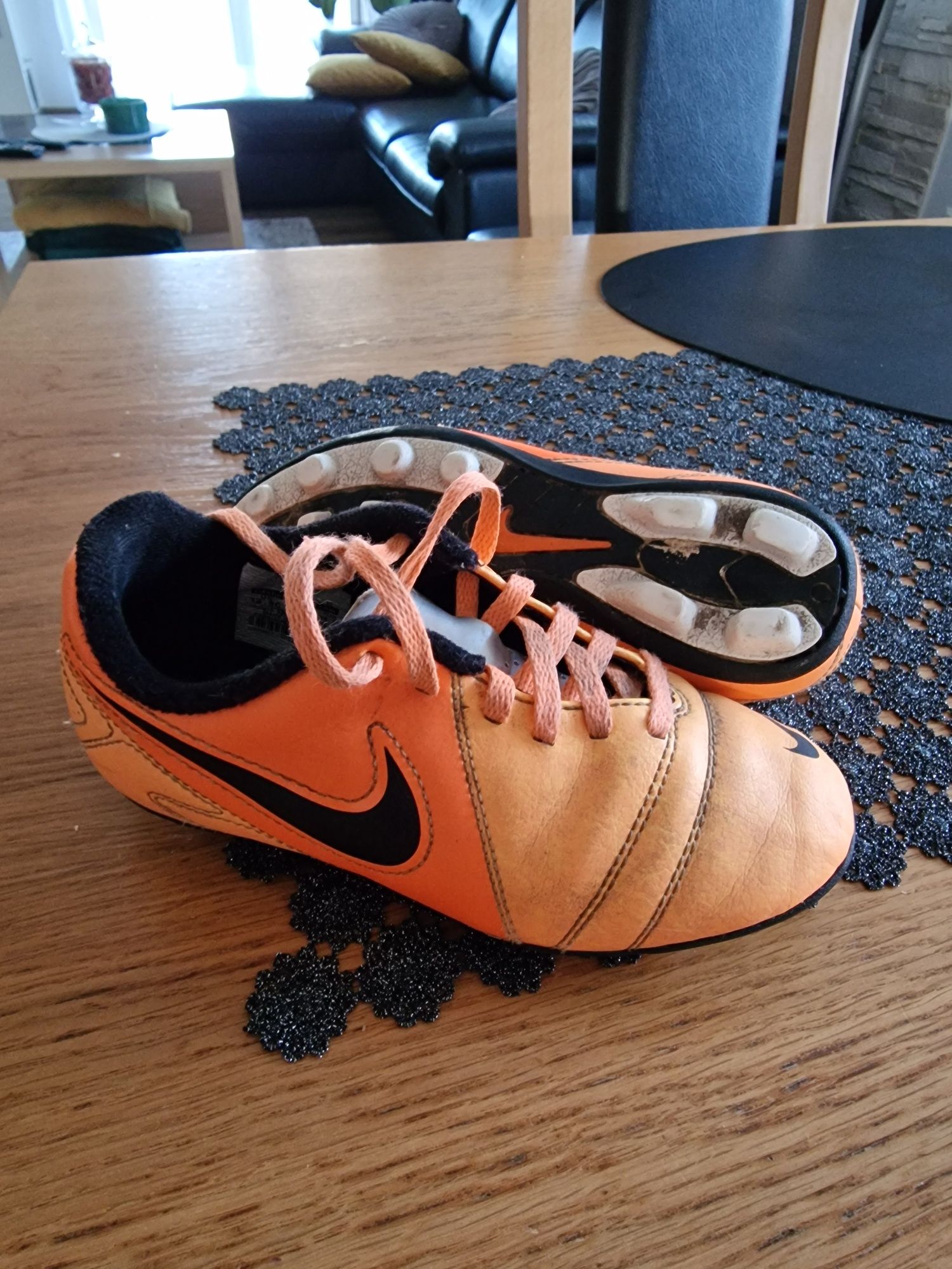 Korki skórzane nike 30