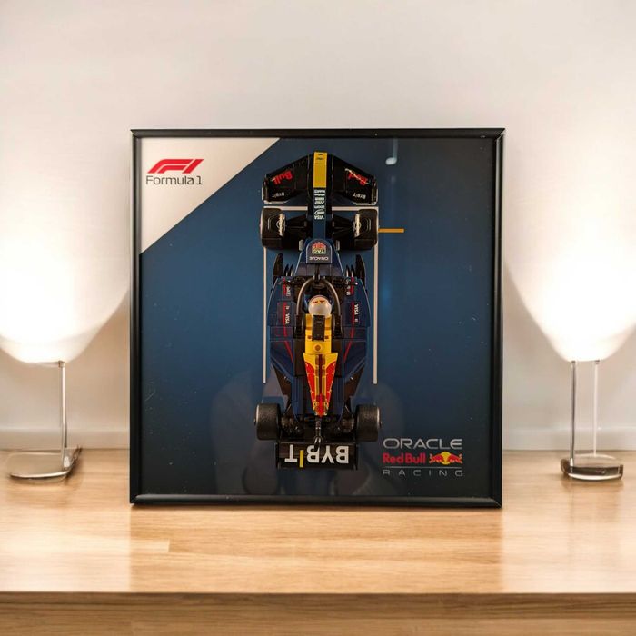 АРТ Рамка 2в1 для LEGO Speed Champions F1 Oracle Red Bull (77243) 2024