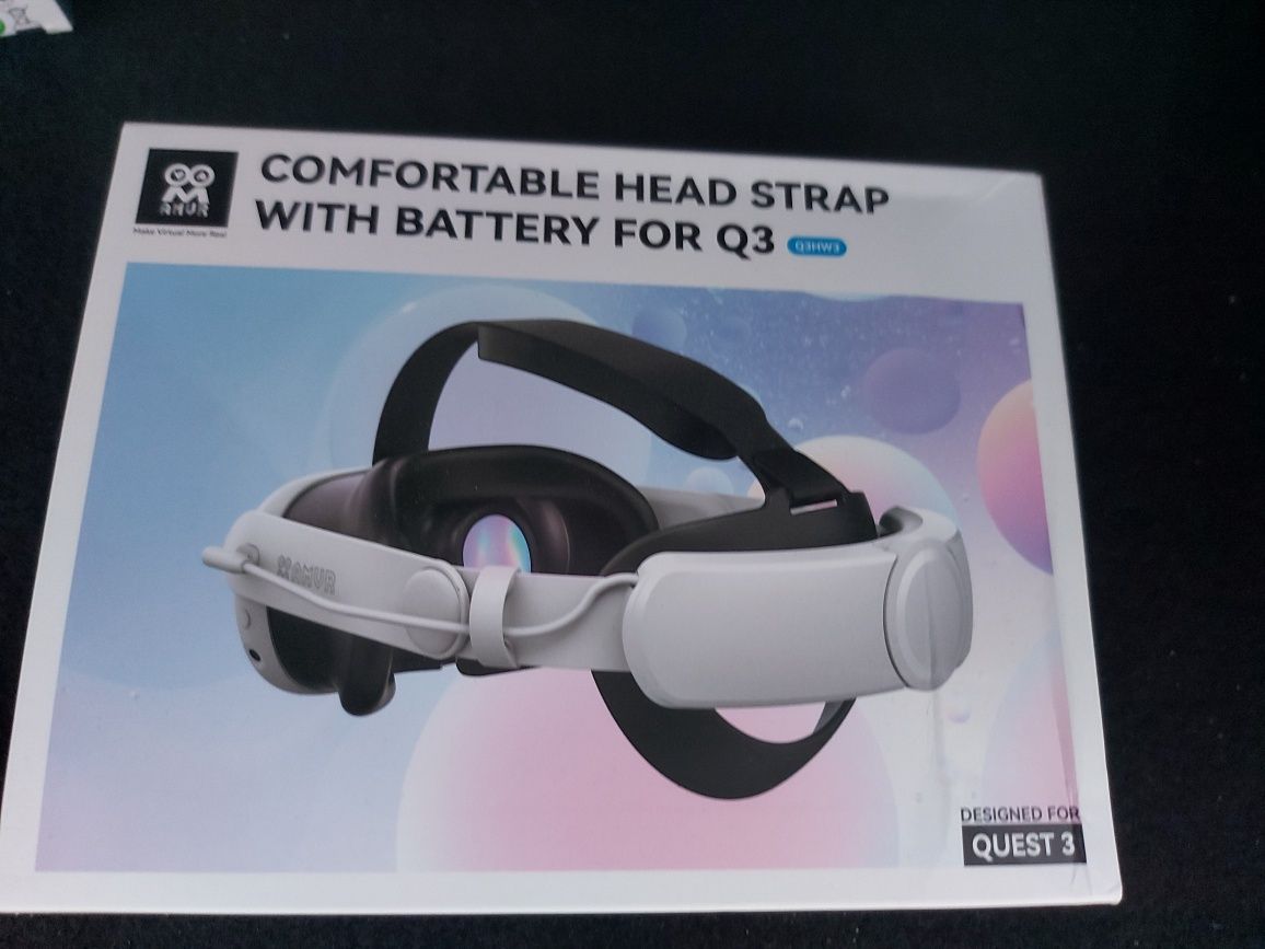 Pasek regulowany opaska na głowę Elite Strap do GOGLI Meta Quest 3