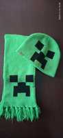 Komplet Szalik i czapka zimowa Minecraft