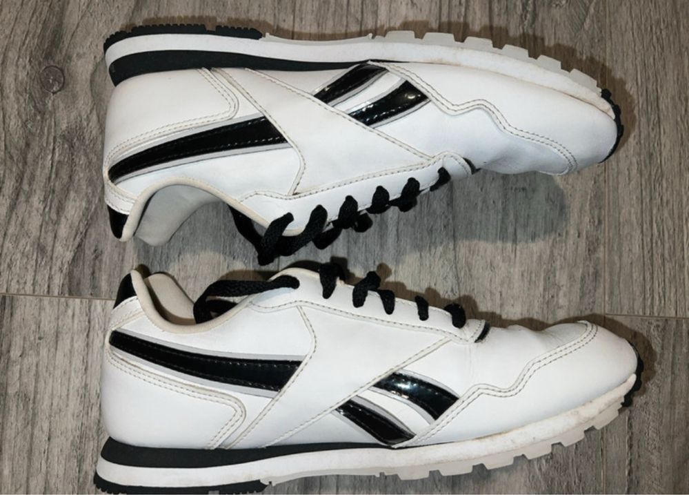 Buty Reebok czarno-białe