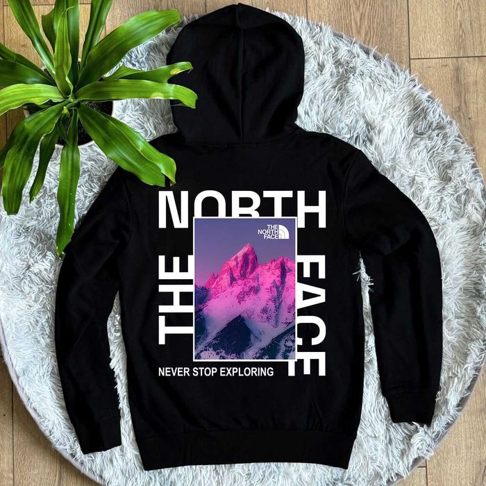 Черная Зипка — Худи The North Face OrangeBox — XS-XL — БЕЗ ПЕРЕДПЛАТ