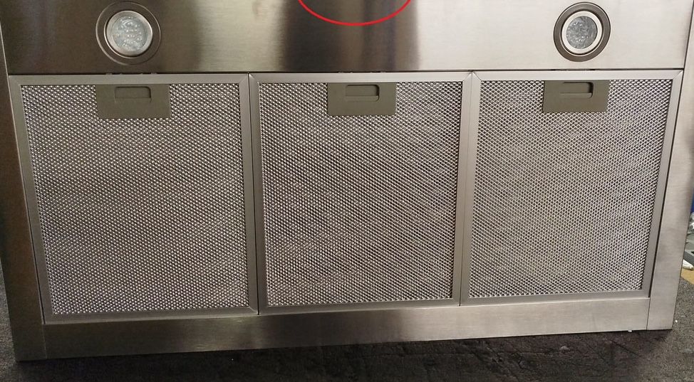 Exaustor LG HCEZ3626S - 90 cm - 830 m3/h - Inox