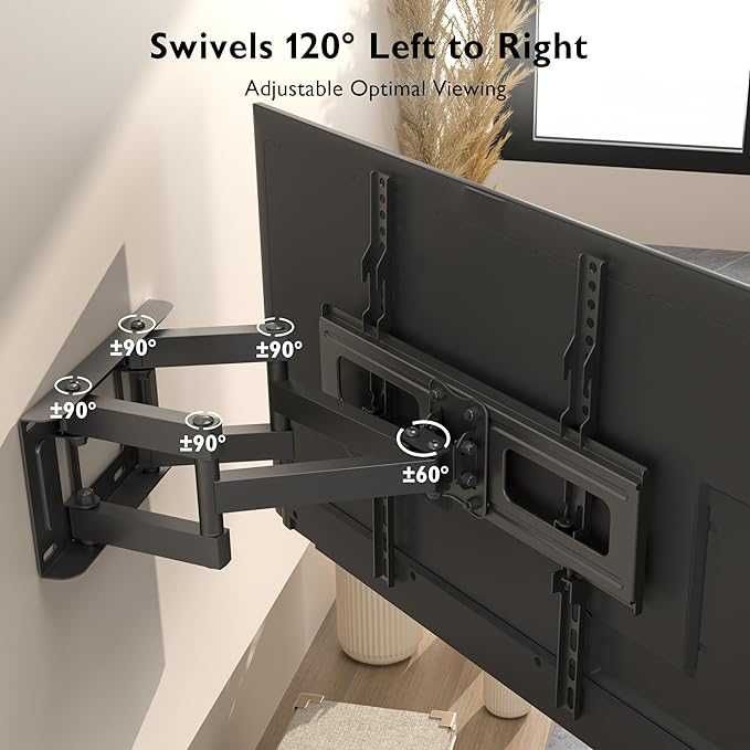 BONTEC Uchwyt Ścienny do Telewizora 23-70'', do 45KG, MaxVESA 400x400