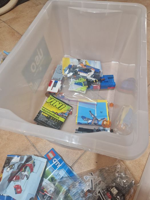 Legos antigos incompletos