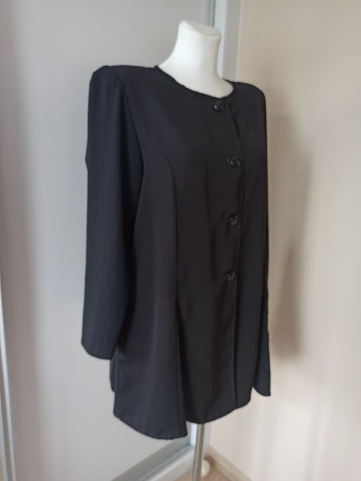 Czarny żakiet narzutka rozm. L/XL