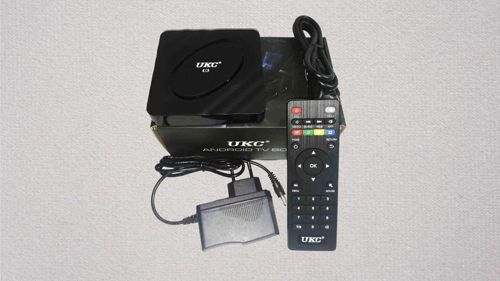 Приставка SMART TV UKC  тв канали YouTube ігри кіно