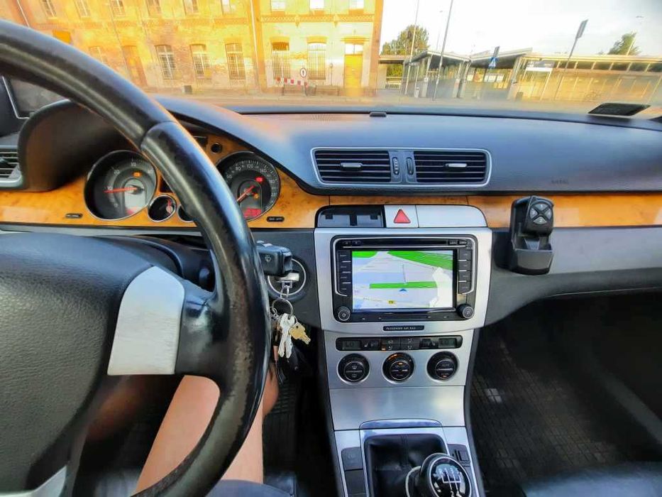 passat b6 jedyny właściciel od nowości 1.9tdi sedan skóra grzane fotel