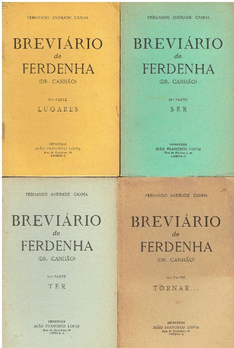7648 - Cruzadismo - Breviário de Ferdenha (Dr. Canhão)
