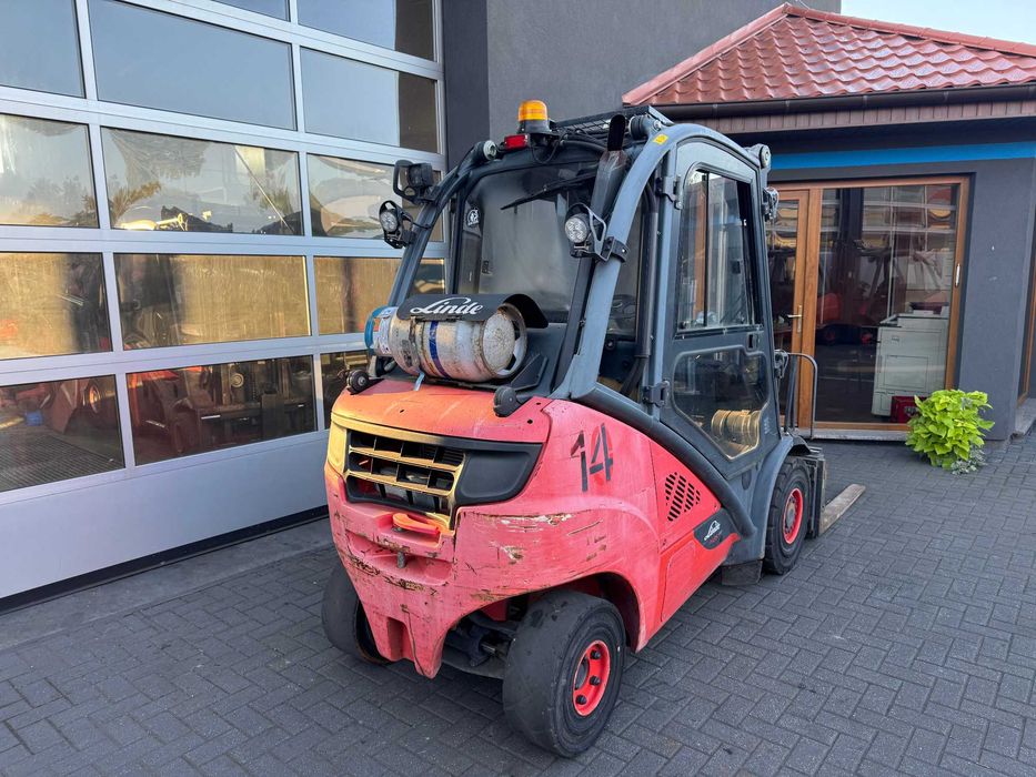 Wózek widłowy Linde H25T-02600 rok 2018 TRIPLEX WOLNY SKOK KABINA 747