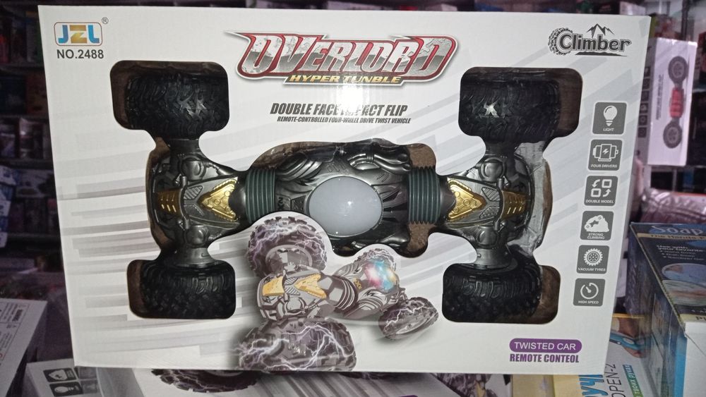 Машинка-трансформер перевёртыш 40 см. Overlord Hyper Tumble 2488