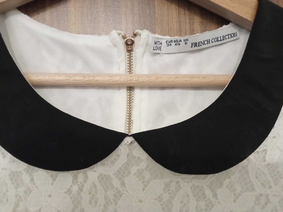 Letnia sukienka koronkowa XS