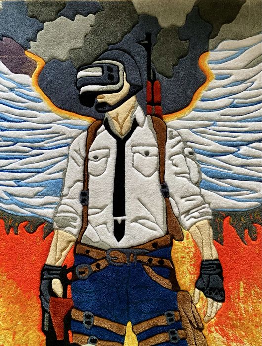 Килим ручної роботи “PUBG”