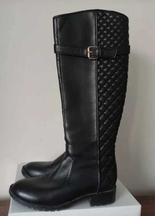 Kozaki damskie przejściowe marki Zara rozm 37.