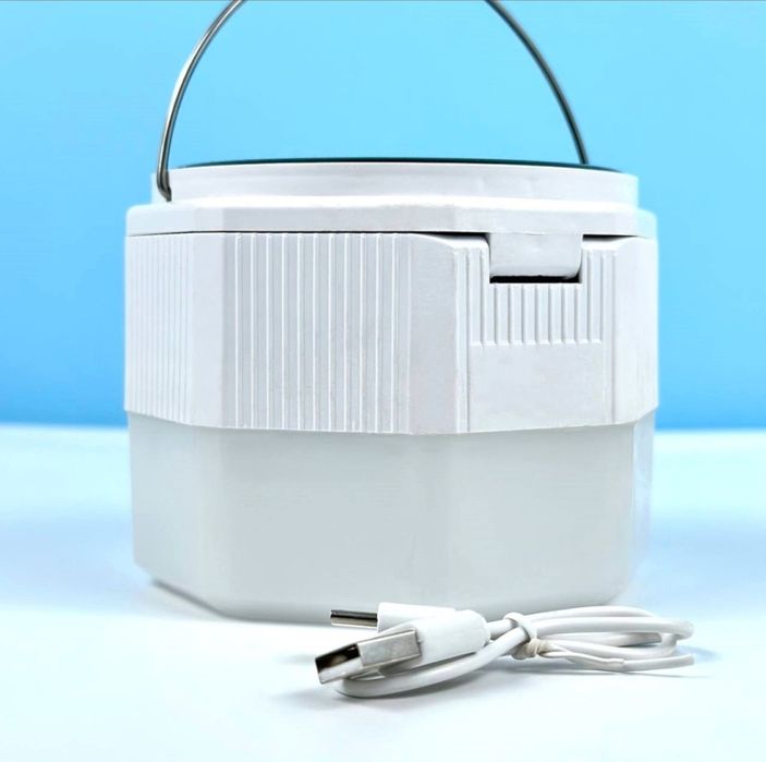 Лампа для кемпинга New Energy 200W,3600mAh 6800-7300K +3 аккумулятора