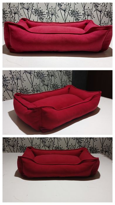 Лежак для собак. Лежанка для собак. Лежак для тварин з знімним чохлом