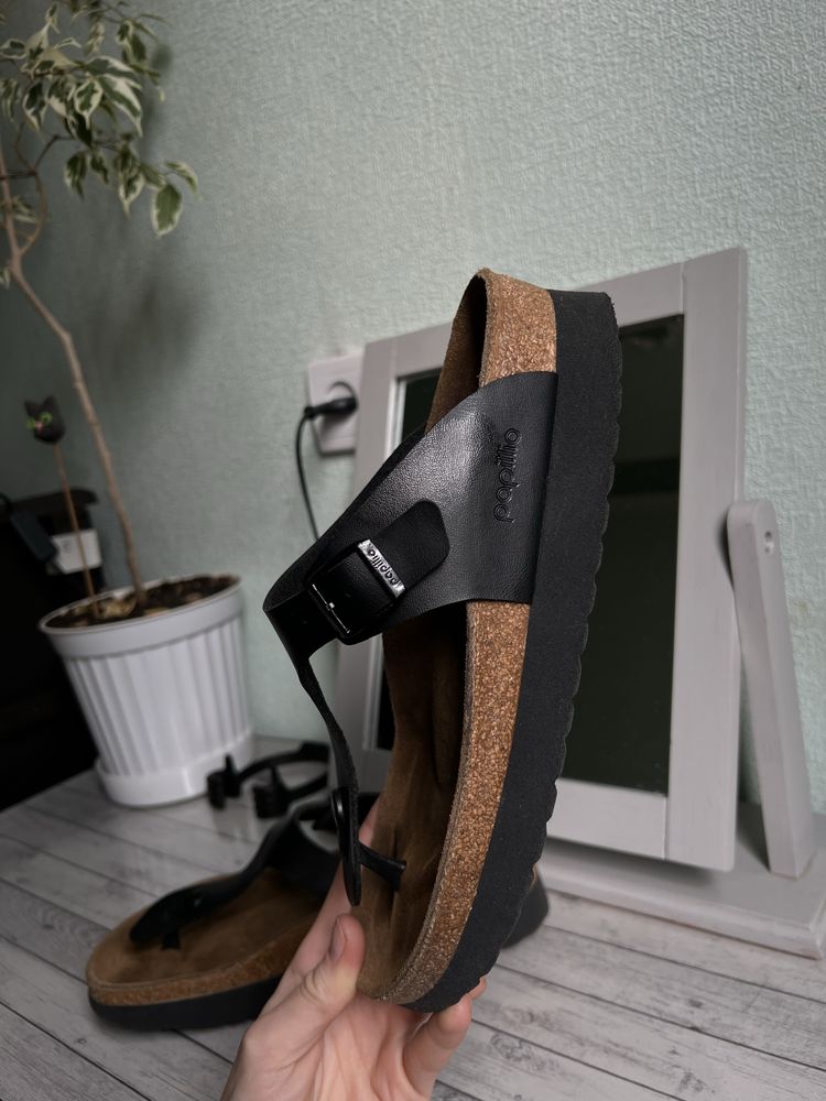 Birkenstock by Papillio “Gizeh Platform”  Женские тапочки-слайды