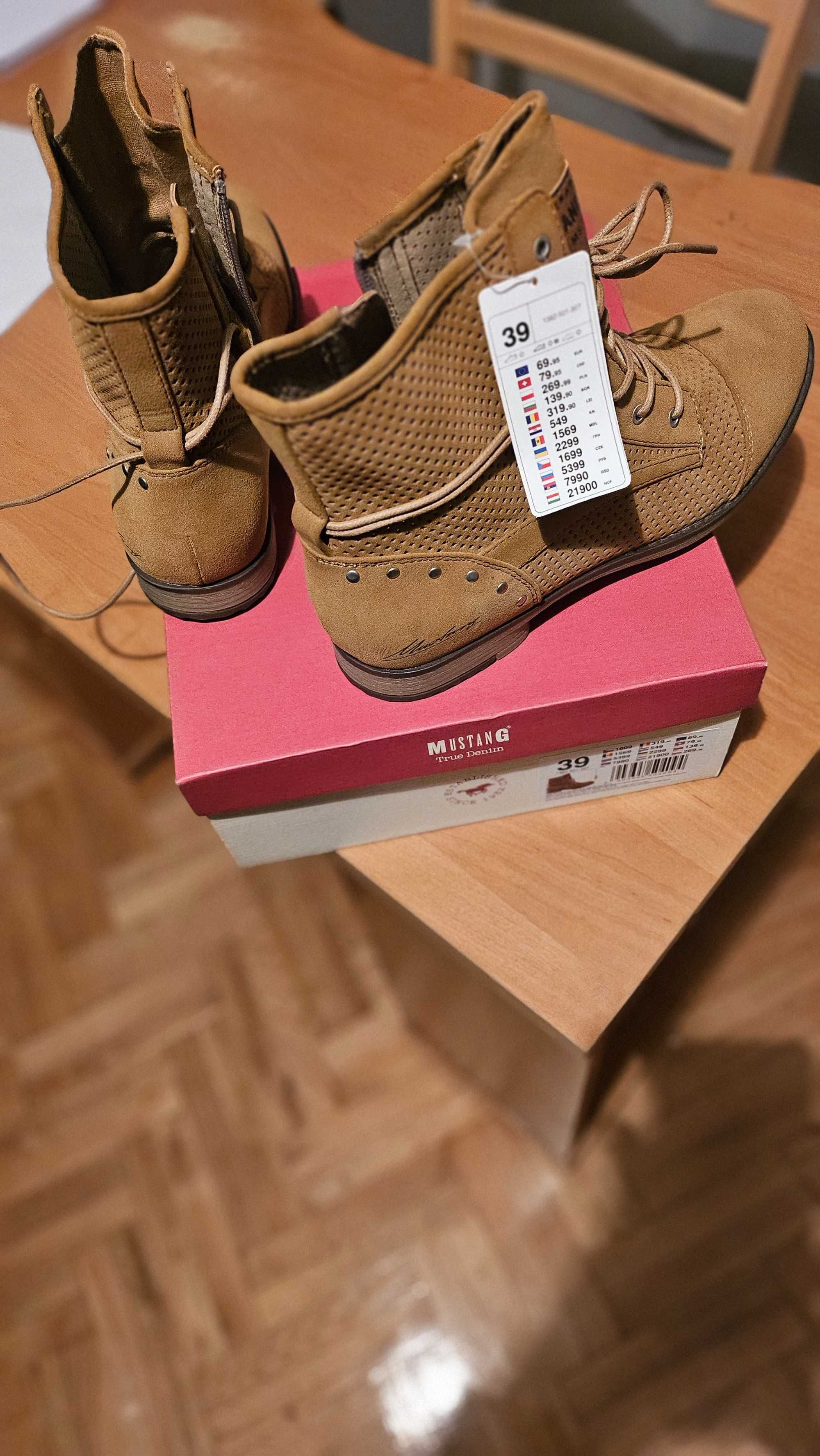 Nowe buty Mustang damskie roz. 39