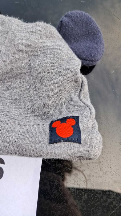 Czapka czapeczka noworodek niemowlę Mickey Mouse Myszka Miki z uszami