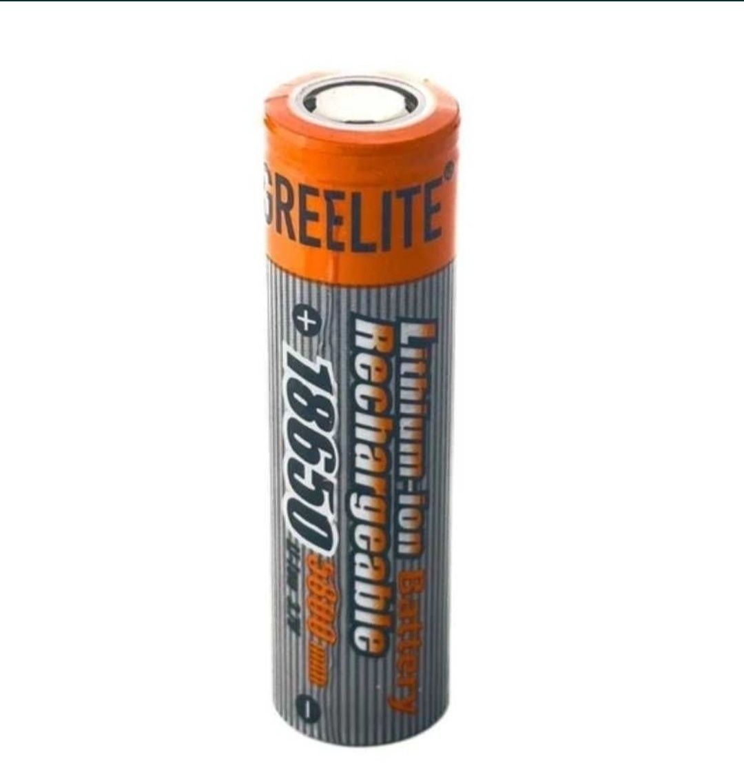 Акумулятор 18650 Li-Ion 5800mAh grelite аккумулятор 42г с носиком