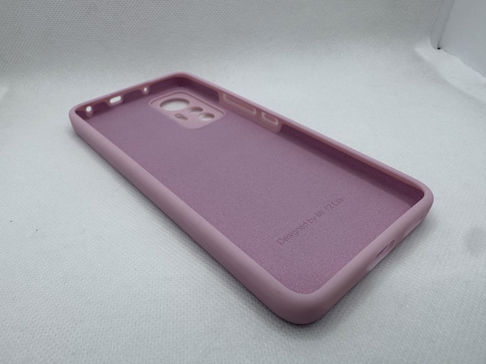 Брендовый чехол Silicone case на для xiaomi mi 12 lite ми 12 лайт