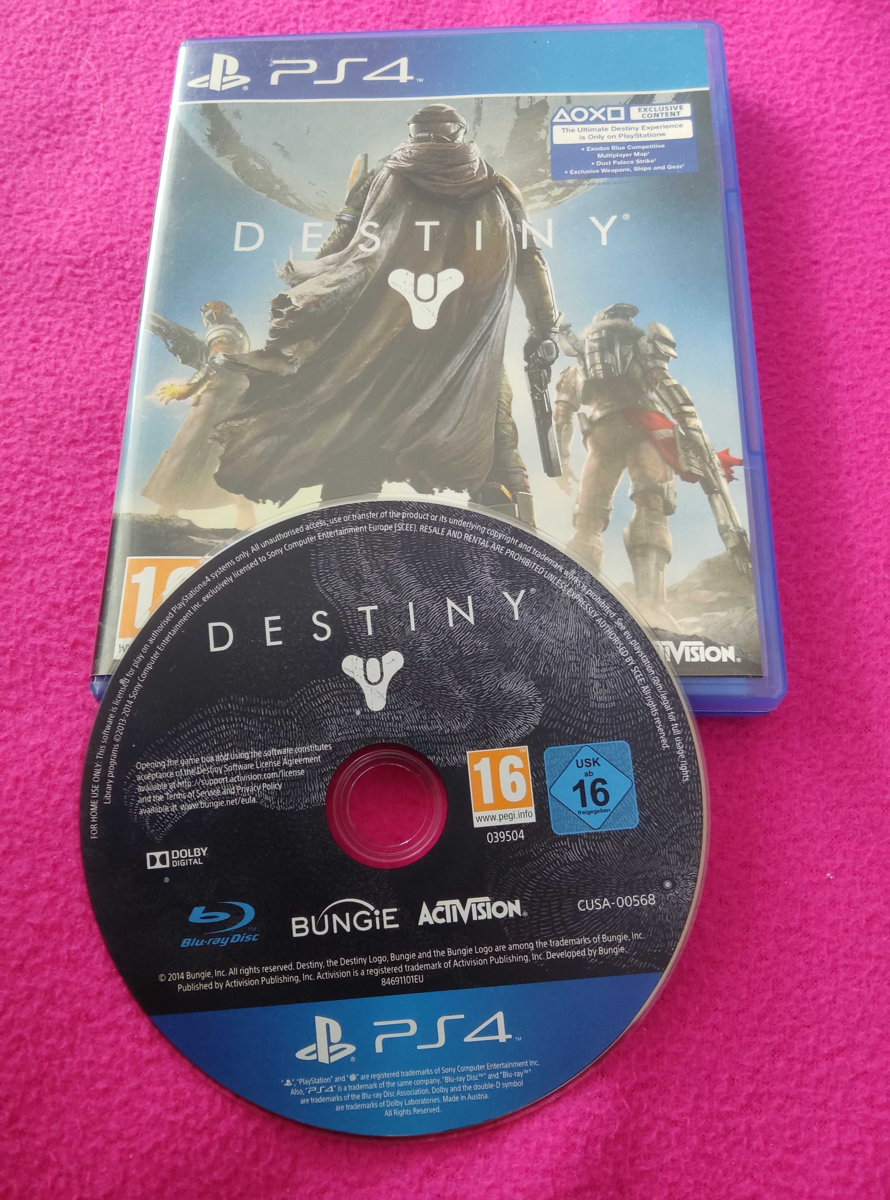 Destiny PS4, stan bardzo dobry.