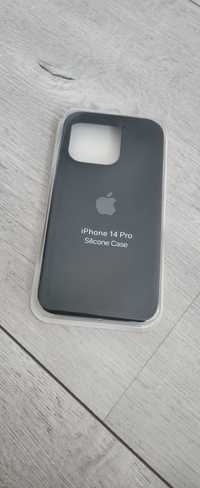 Etui/case silikonowe Apple iPhone 14 Pro czarne