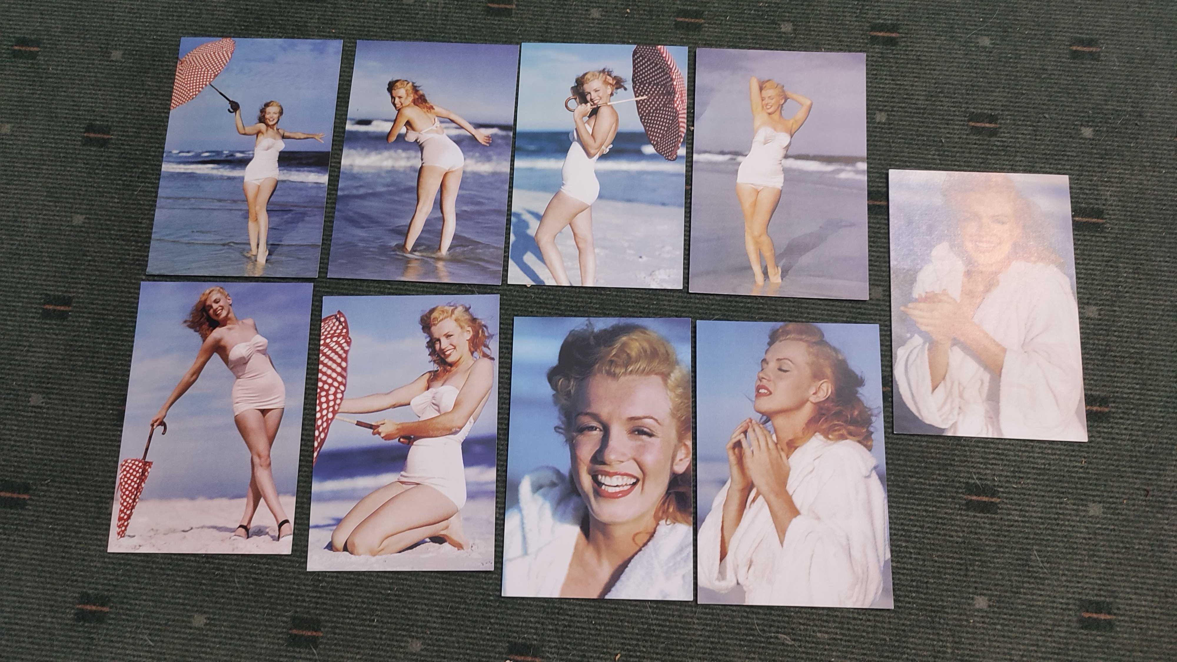 9 Postais com Marilyn Monroe