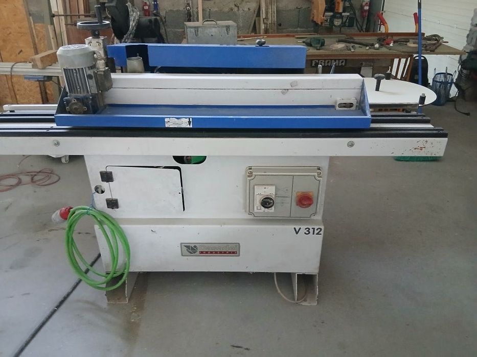 Orladora automatica com fresa de saida