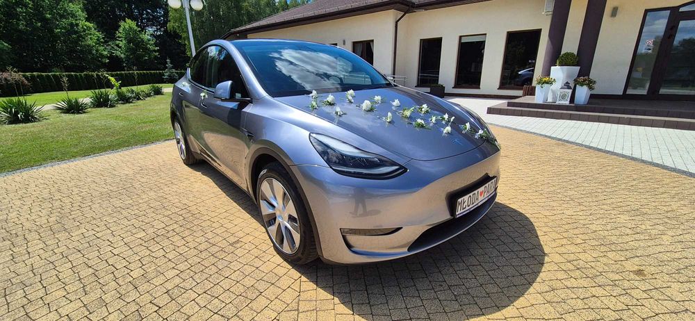 Auto do ślubu, TESLA Y Long Range 2023, Quicksilver