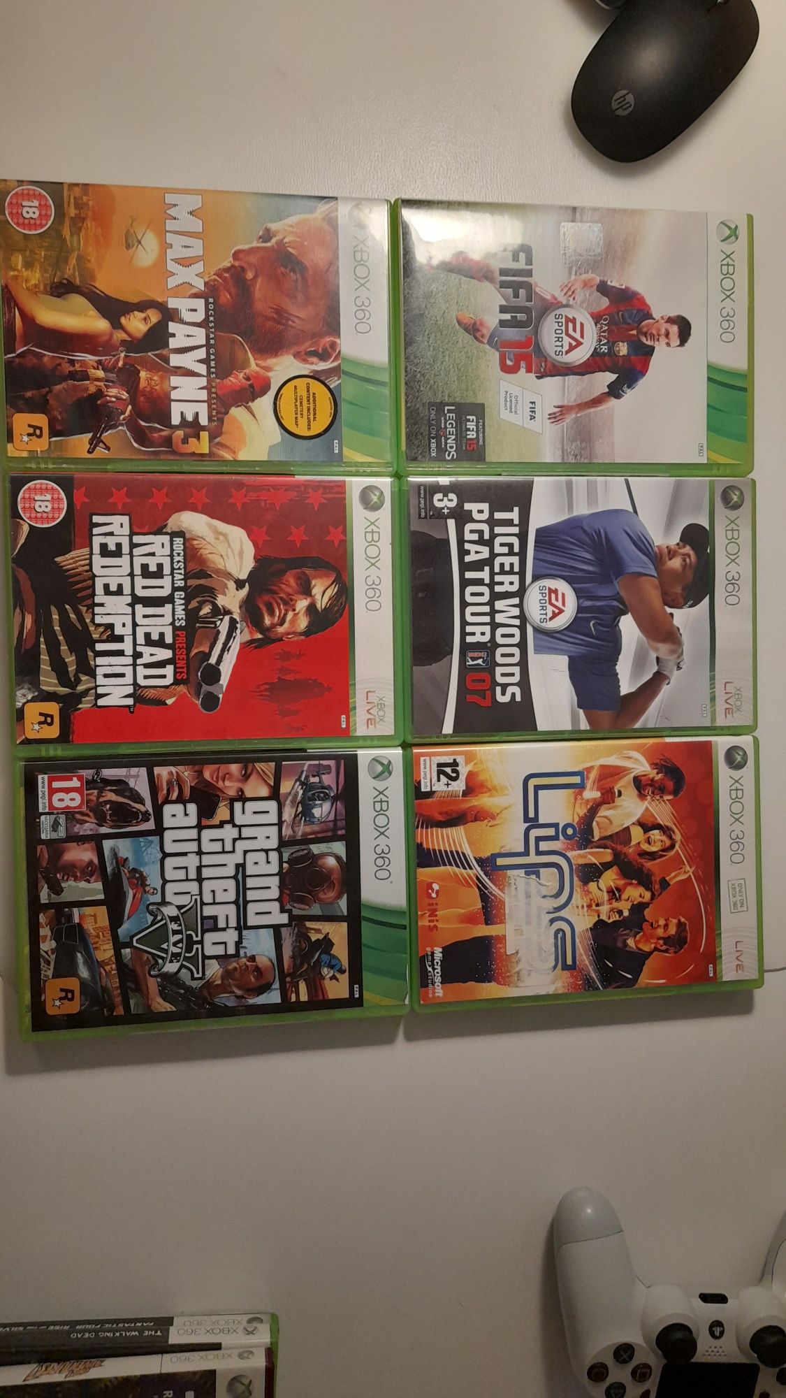 Jogos de xbox 360 em ótimo estado