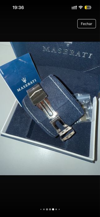 MASERATI Relógio Competizione Bicolor