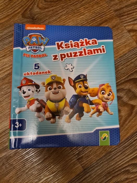 Książka z puzzlami - Psi Patrol