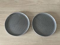 Talerzyki szare 20 cm z polskiej firmy Lubiana 2 sztuki