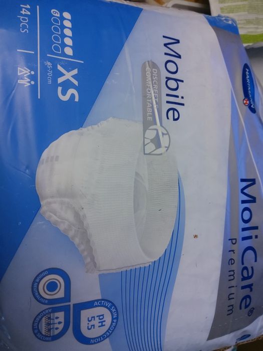 Majtki chłonne rozmiar XS