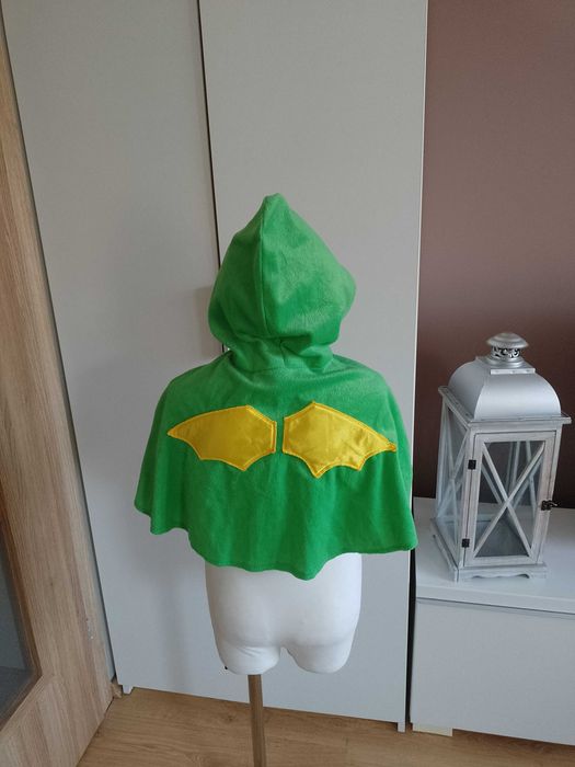 Strój pelerynka SMOK SMOKA DINOZAUR przebranie 92/98 (419)