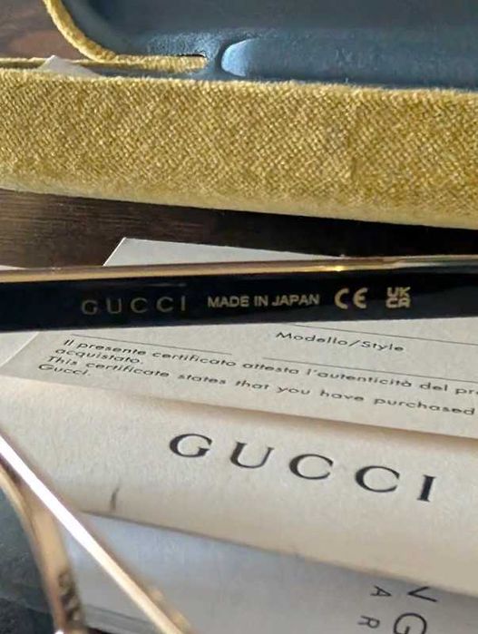 Óculos de sol oversized Gucci (GG0529s-001)