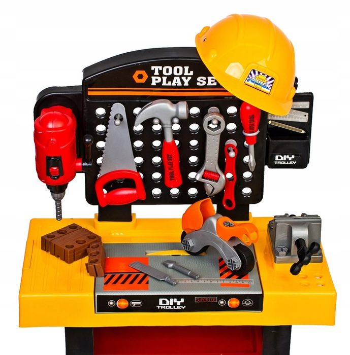 Warsztat Majsterkowicza Dla Dzieci Zestaw Narzędzia + Akcesoria