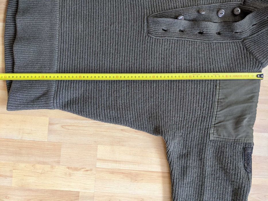 Sweter Austriacki Strzelców Górskich ORYGINAŁ! Wojskowy Wełniany gruby