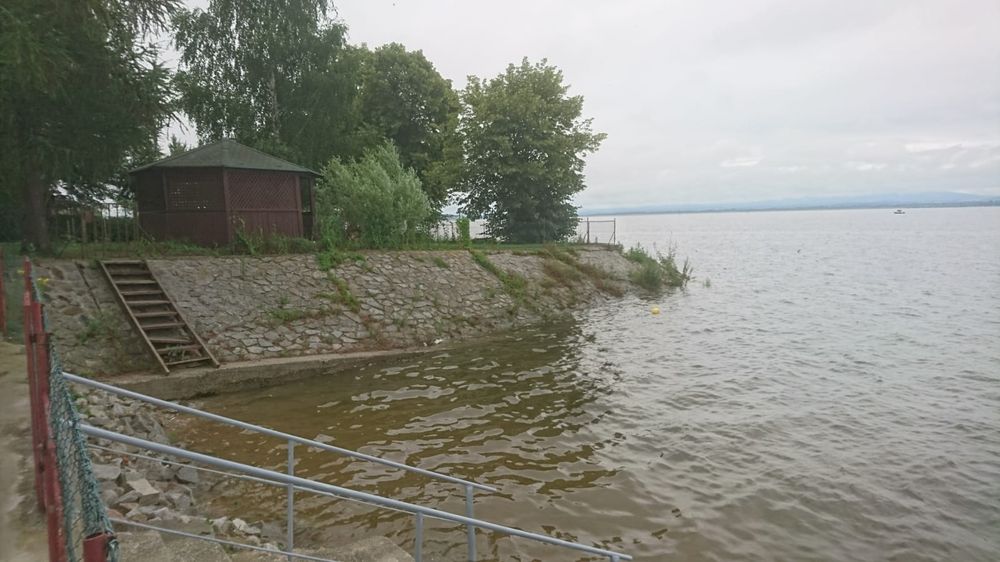 Komfortowy domek przy samej wodzie nad jeziorem Otmuchowskim,  klima ,