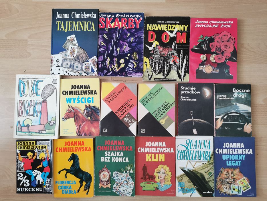 Zestaw książek Joanna Chmielewska