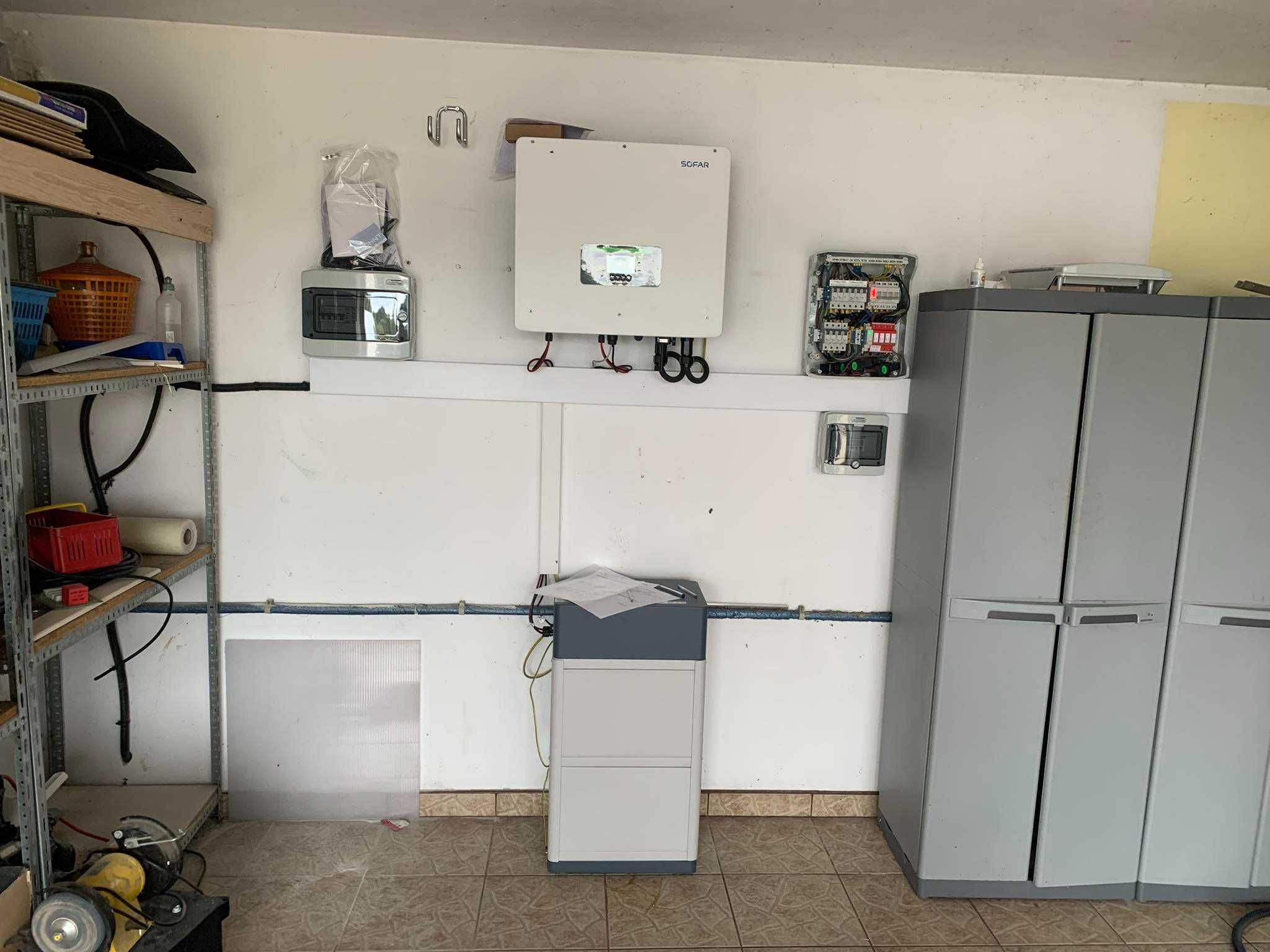Instalacja fotowoltaiczna 10kW (p) + magazyn energii 15kWh + montaż