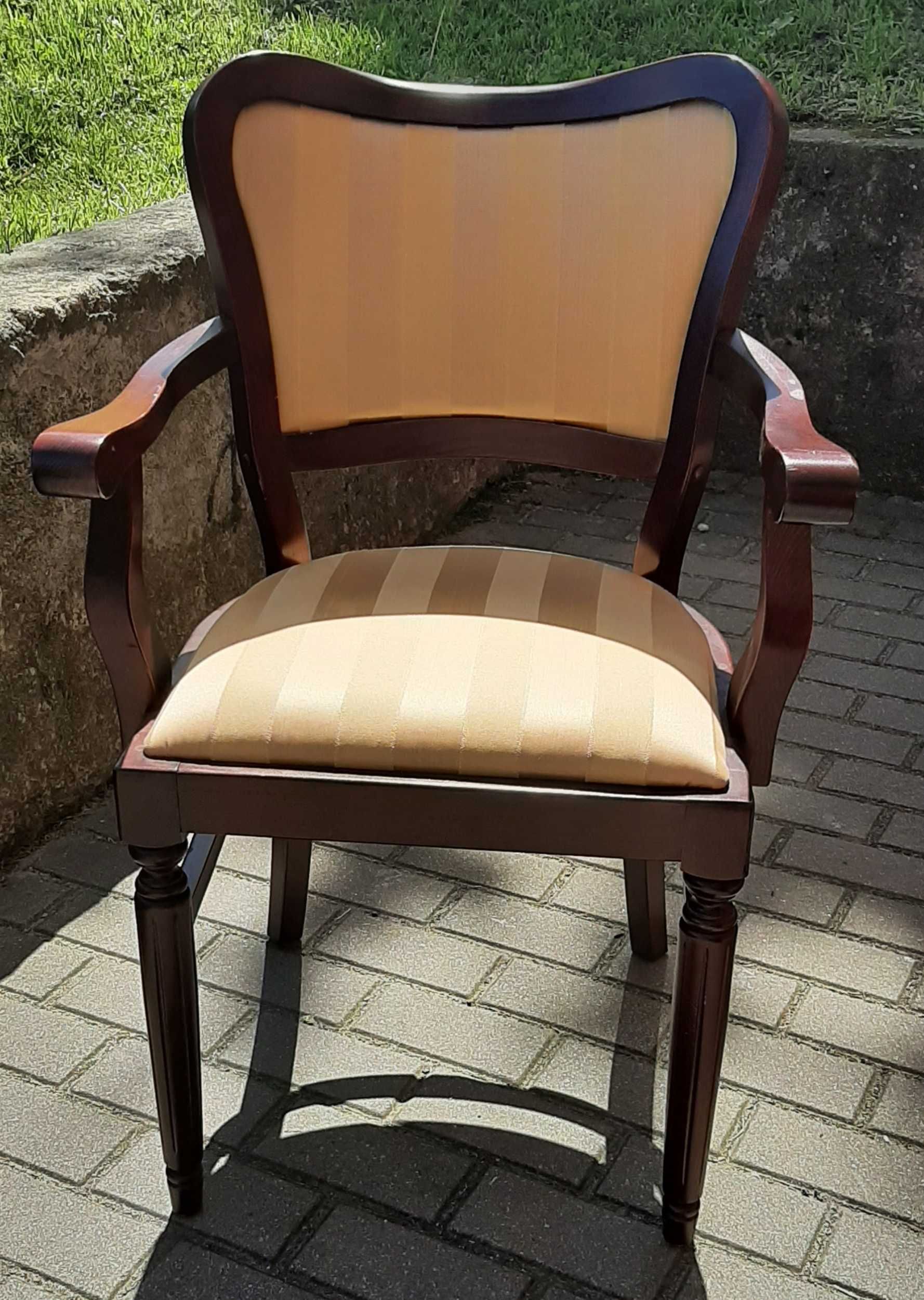 krzesło z podłokietnikami paged meble