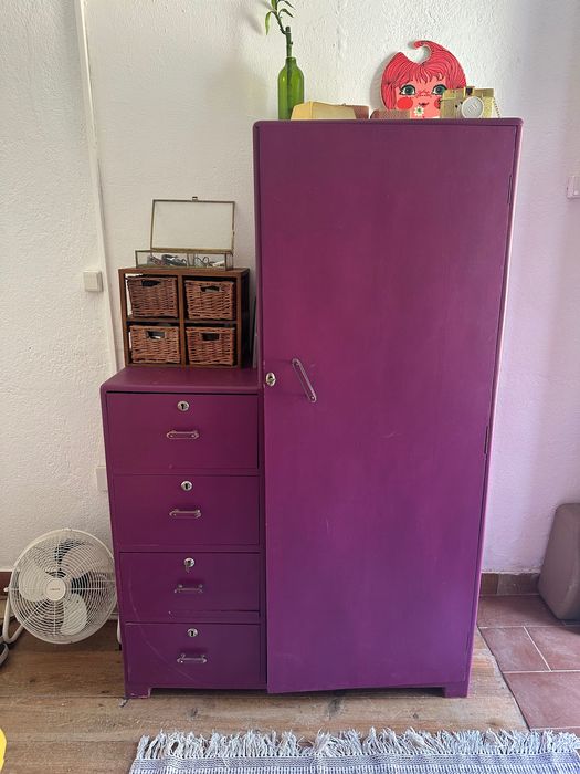 Roupeiro pequeno Madeira Maçica