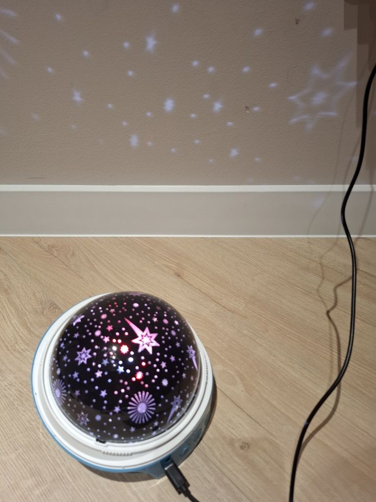 Nowy Projektor gwiazd, kula,  lampka nocna