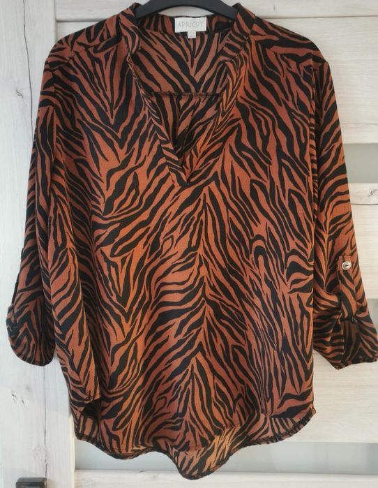 Koszula bluzka Apricot s/m,  36/38 brąz